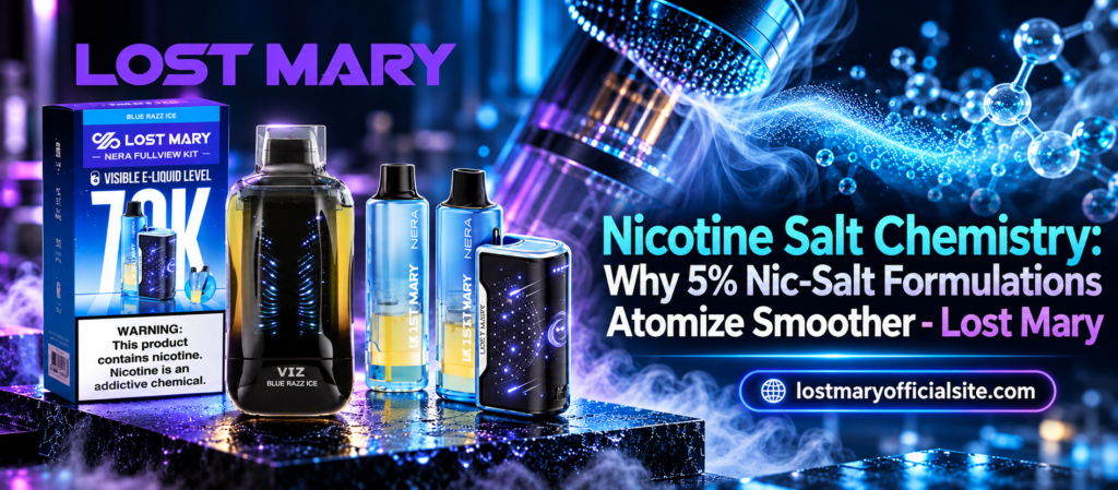 Nicotine Salt Chemistry