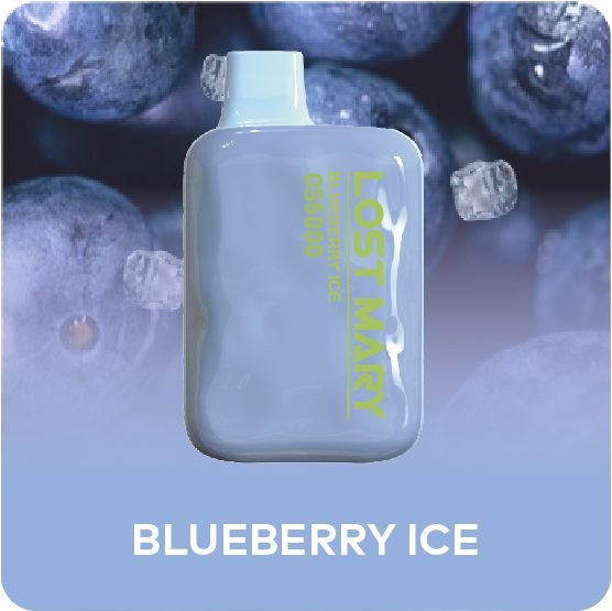 Blueberry Ice Lost Mary OS5000 | Disposable Vape | 5K Puffs