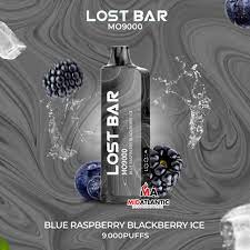 BLUE RASPBERRY BLACKBERRY ICE - Lost Bar MO 9000