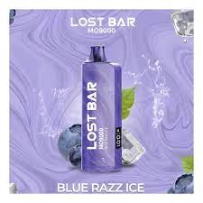 BLUE RAZZ ICE - Lost Bar MO 9000