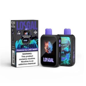 Wheelie (Sour Apple Grape Kiwi) (Skull Edition) - Lost Mary Vape LOSGAL MC25000