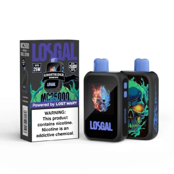 Ghost Rider (Watermelon Ice) (Skull Edition) - Lost Mary Vape LOSGAL MC25000