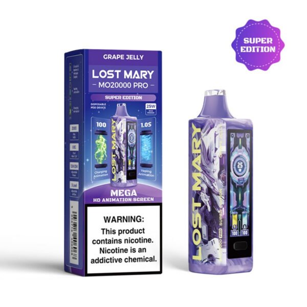 Grape Jelly Lost Mary Vape MO20000