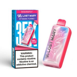 LOST MARY MT35000 TURBO - STRAWBERRY+ DISPOSABLE 35K PUFFS