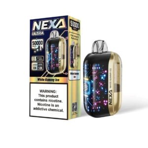 White Gummy Ice - Nexa Ultra 50,000 Puffs 20ml Disposable
