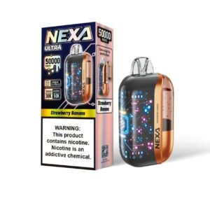 Strawberry Banana - Nexa Ultra 50,000 Puffs 20ml Disposable