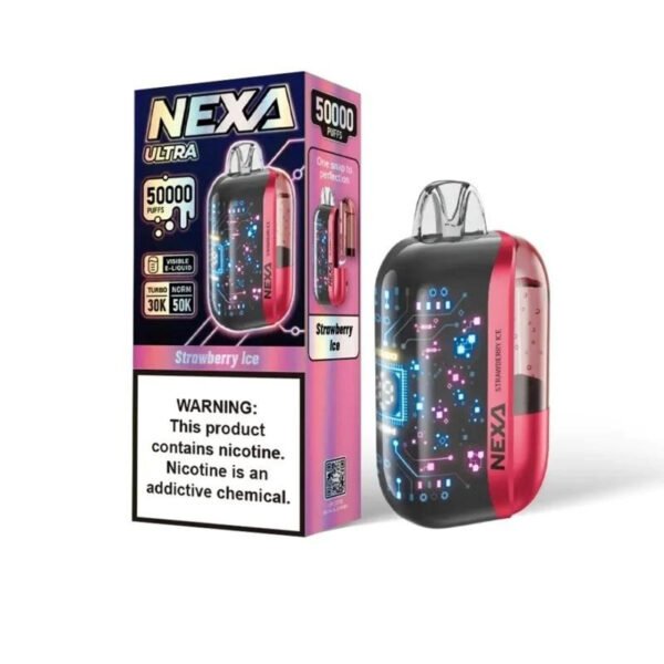 Strawberry Ice Nexa Ultra 50000 , nexa ultra 50000 strawberry ice