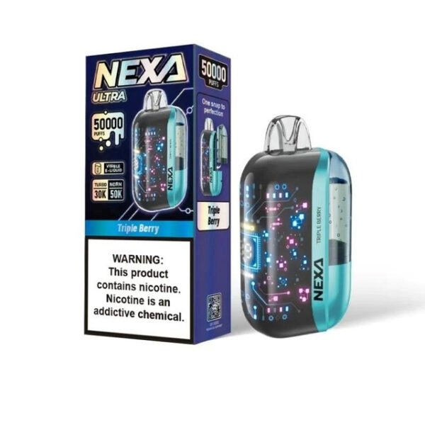 Triple Berry - Nexa Ultra 50,000 Puffs 20ml Disposable