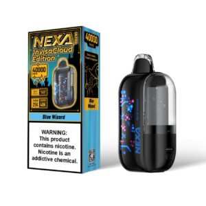 Blue Wizard - Nexa Ultra 50,000 Puffs 20ml Disposable (Invisa Cloud Edition)