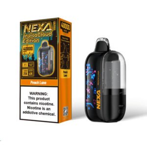 Peach Luna - Nexa Ultra 50,000 Puffs 20ml Disposable (Invisa Cloud Edition)