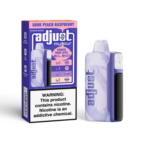 Sour Peach Raspberry Adjust MySour 40k