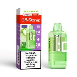 Sour Apple Ice Off Stamp X Cube Crystal 35K
