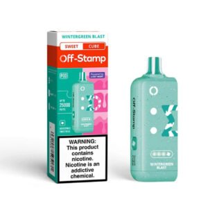 LOST MARY VAPE NEAR ME 2 Wintergreen Blast (Classic) - Off Stamp X-Cube Disposable Pod (Only Pod)