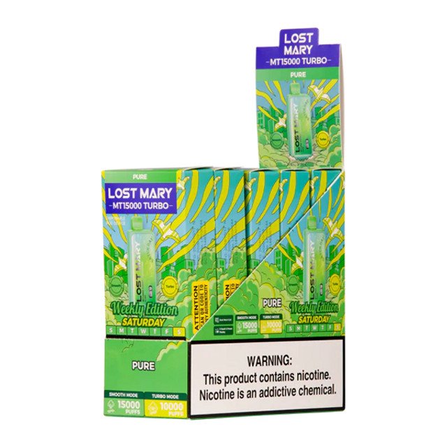 Pure Lost Mary MT15000 Turbo Disposable Vape 1 Pure Lost Mary MT15000 Turbo