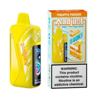 LOST MARY VAPE NEAR ME 12 Pineapple Paradise – Adjust MyRusher 40K Puffs Disposable Vape