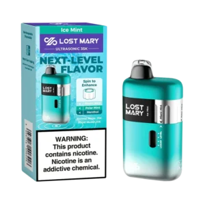 Ice Mint - Lost Mary Ultrasonic 35K Puffs Disposable Vape