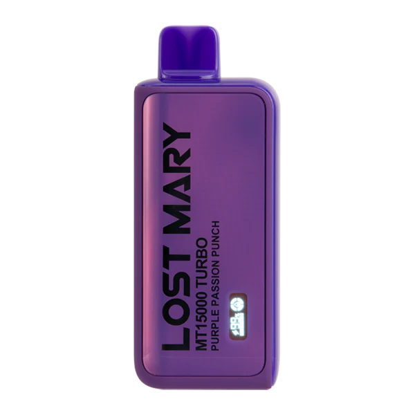 Purple Passion Punch Lost Mary MT15000 Turbo Disposable Vape 1 Purple Passion Punch Lost Mary MT15000 Turbo Disposable Vape