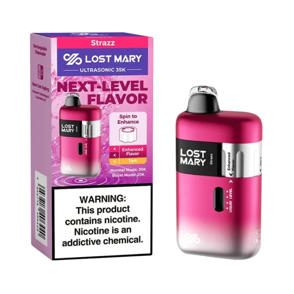 Strazz - Lost Mary Ultrasonic 35K Puffs Disposable Vape