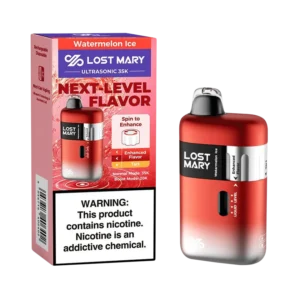 Watermelon Ice - Lost Mary Ultrasonic 35K Puffs Disposable Vape