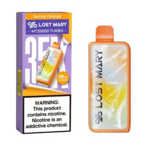 LOST MARY VAPE NEAR ME 1 Sunny Orange Lost Mary MT35000 Turbo Disposable Vape