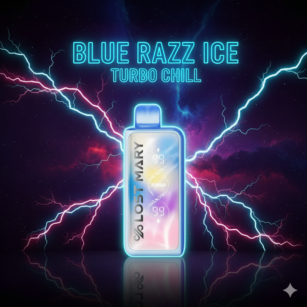 Blue Razz Ice Lost Mary MT35000 Turbo Disposable Vape