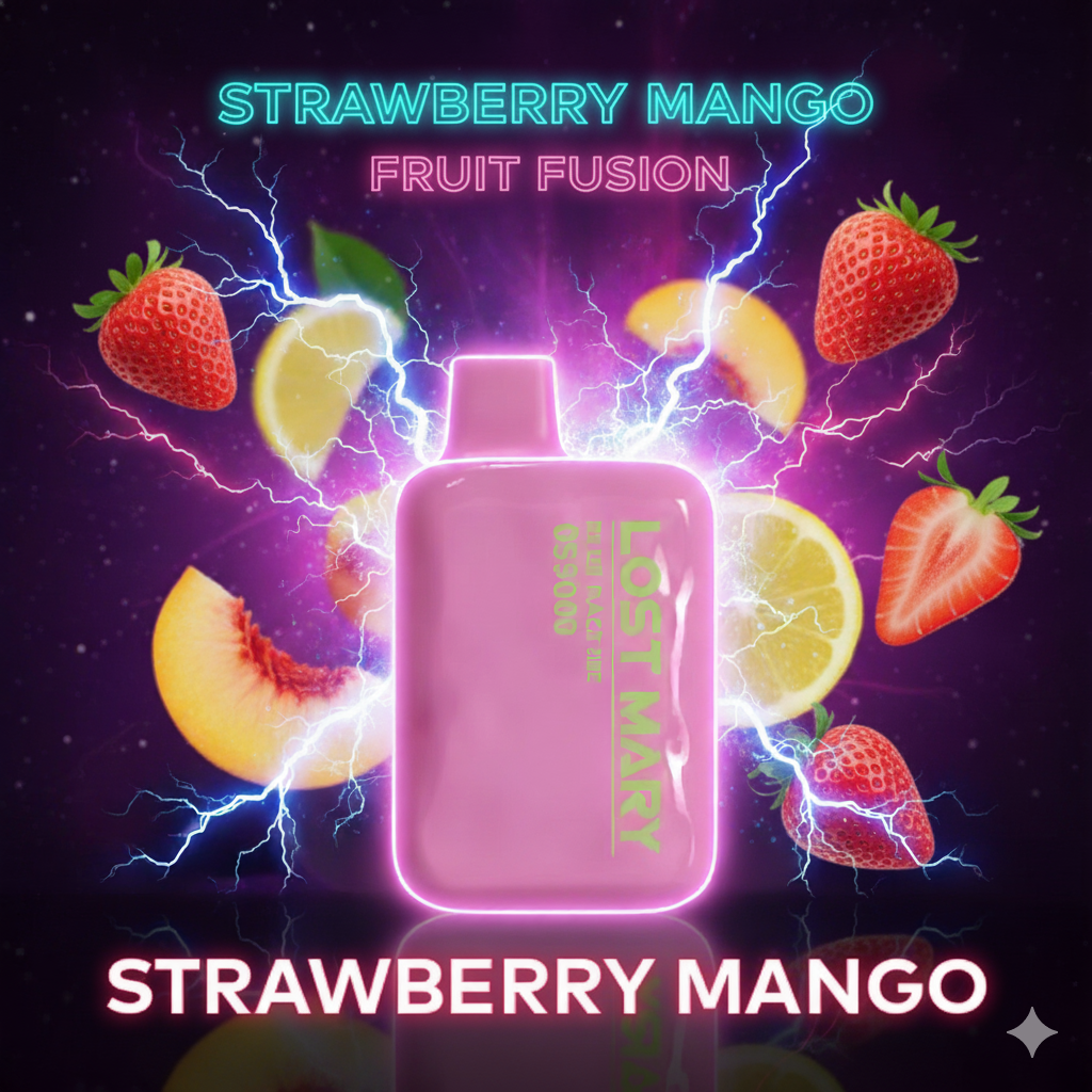 Strawberry Mango Lost Mary OS5000 Vape – Disposable