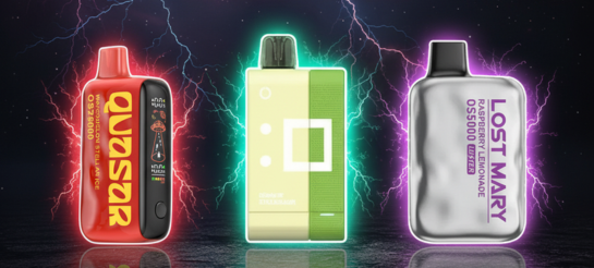 Lost Mary Luster OS5000 Disposable Vape, Lost Mary Off Stamp SW9000 Disposable