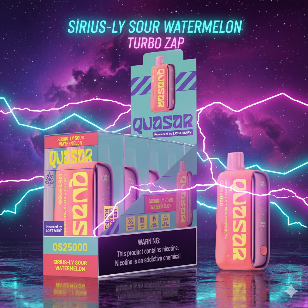 Sirius-ly Sour Watermelon Lost Mary Quasar OS25000 Vape