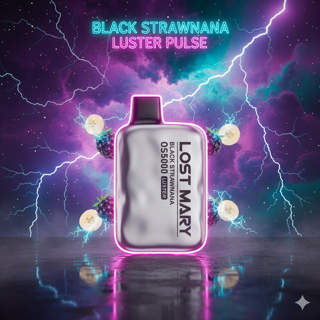 Black Strawnana Lost Mary OS5000 Luster