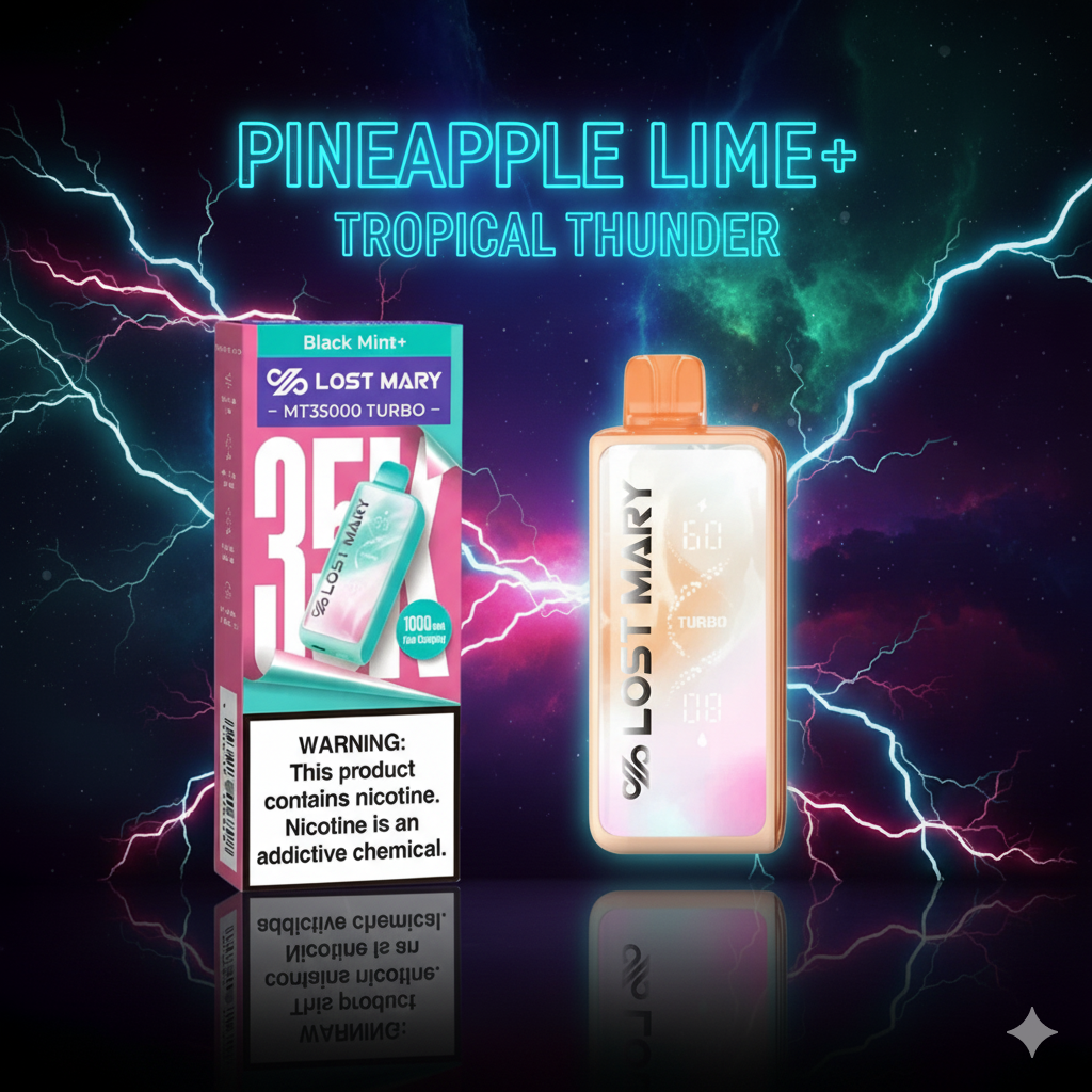 Lost Mary MT35000 Turbo Pineapple Lime Disposable Vape