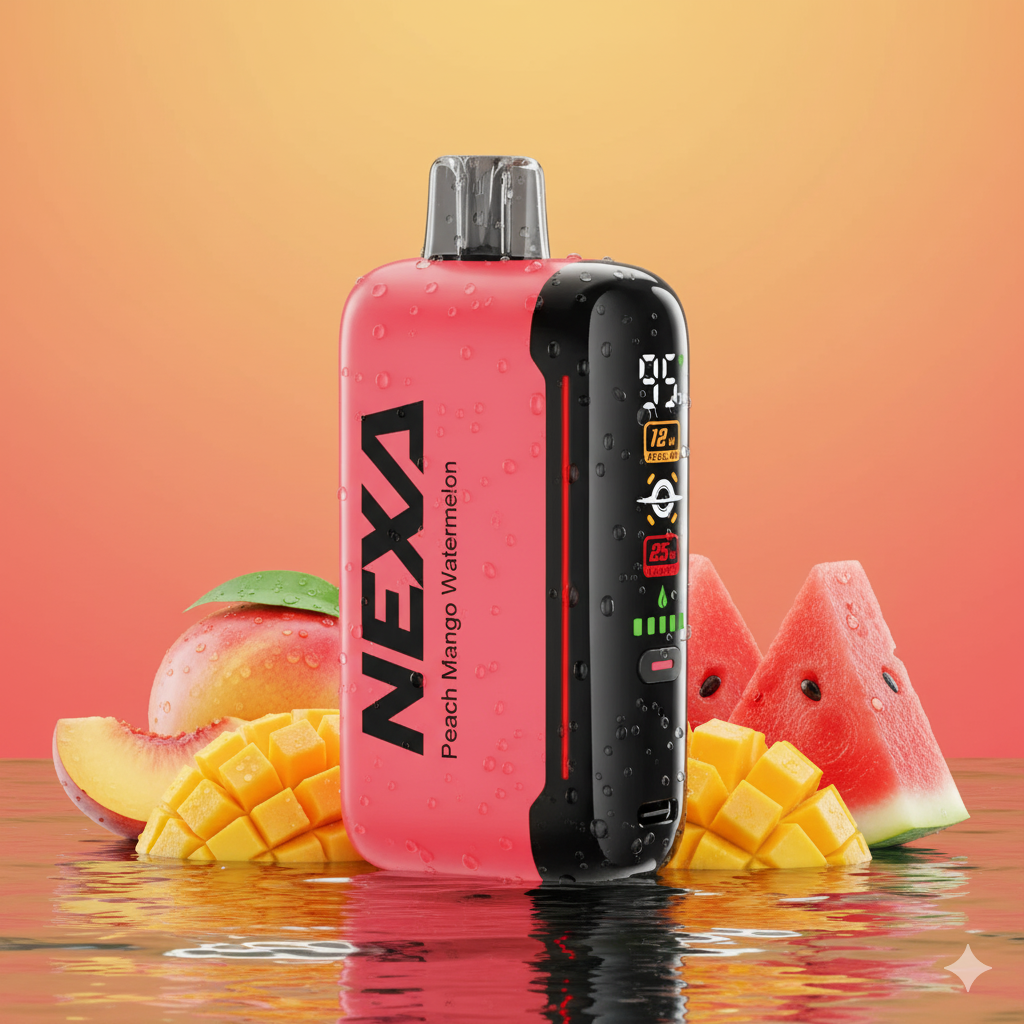 Best Lost Mary Nexa Vape N20000 Flavors: Ranked Guide 6 Peach Mango Watermelon Nexa Vape Lost Mary N20000 – Disposable