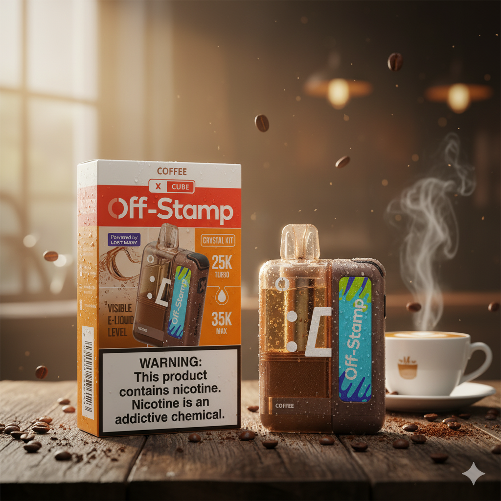 Best Off Stamp X Cube Crystal 35K Puffs Disposable Kit: Ranked Guide 3 Coffee Off Stamp X-Cube Crystal 35000 Puffs - Disposable Kit