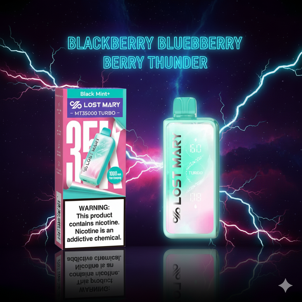 Lost Mary MT35000 Turbo Blackberry Blueberry Disposable Vape