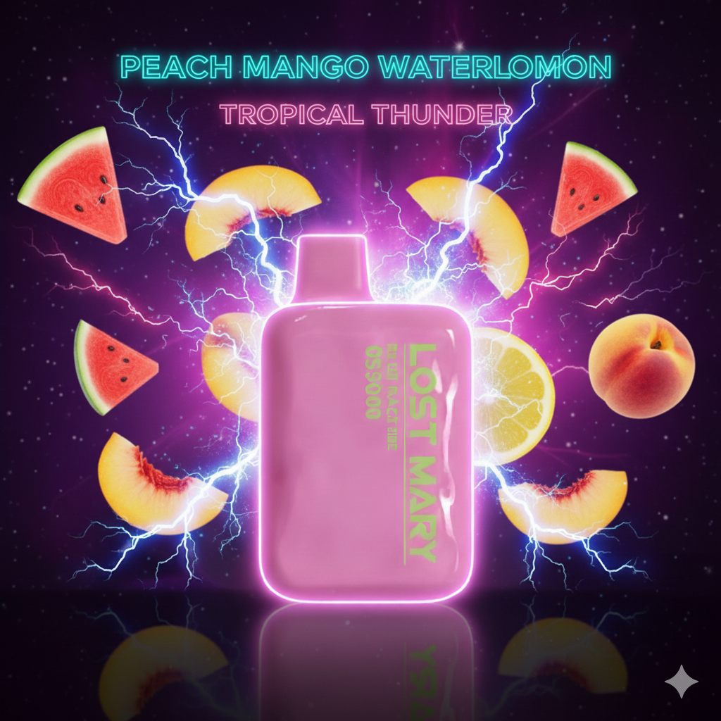Peach Mango Watermelon Lost Mary OS5000 Vape – Disposable