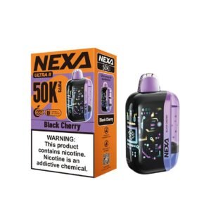 Black Cherry Nexa Ultra II 50K Puffs Disposable Vape