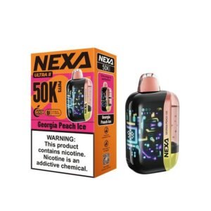 Georgia Peach lce Nexa Ultra II 50K Puffs Disposable Vape