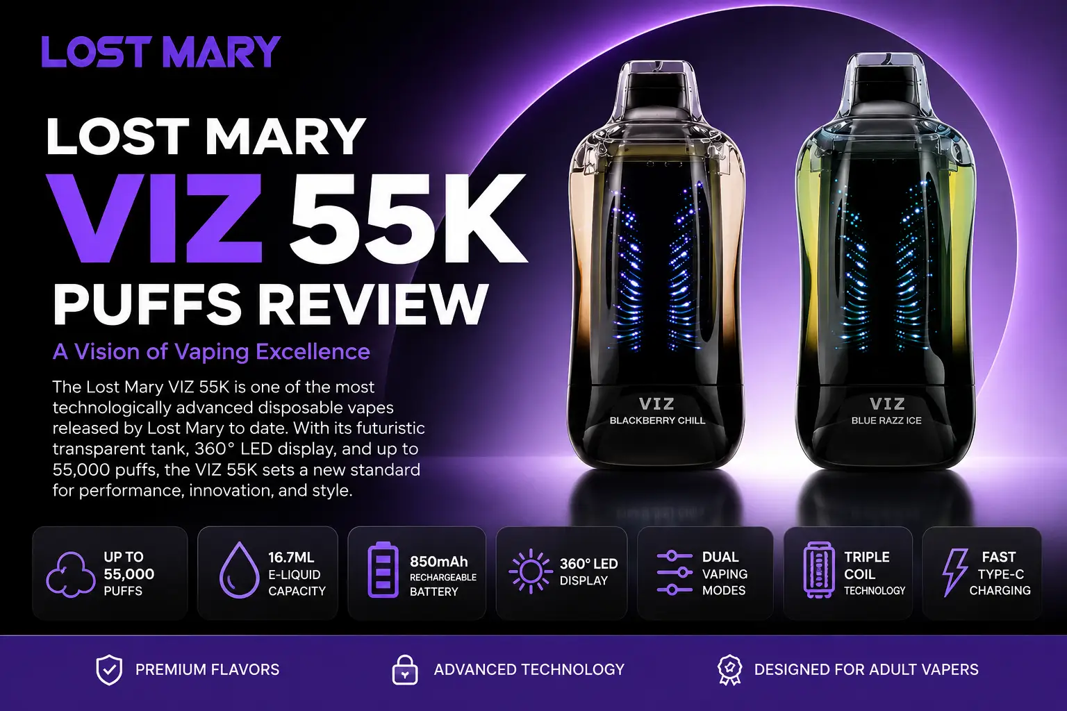 Lost Mary VIZ 55K