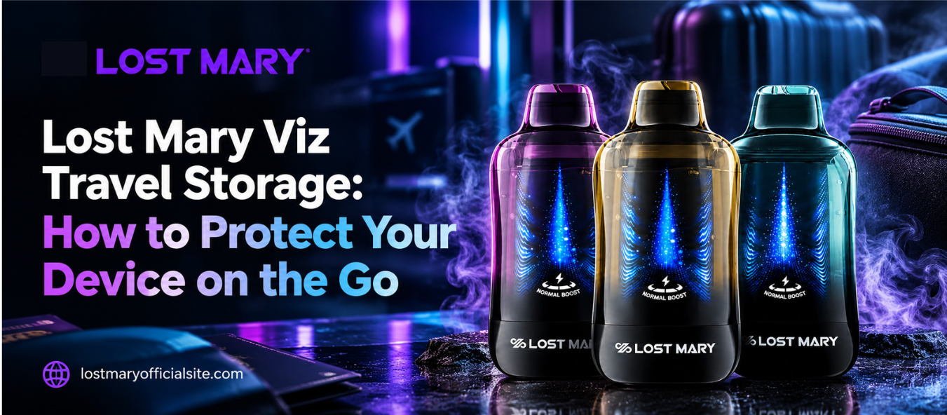 Lost Mary Viz Travel Storage: How to Protect Your Device on the Go